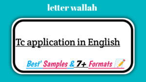TC Application in English